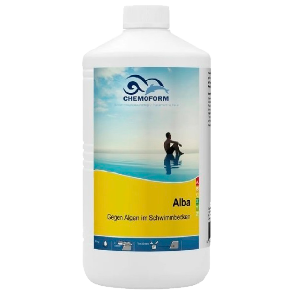 Soluție Chemoform Algicid Alba Super K lichid/ Pentru alge, bacterii și ciuperci/ 1 l photo 1