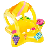 Надувной круг Intex 56573 Винил/ Желтый