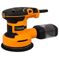 Шлифовальная машина Hoteche P800521 Эксцентриковая/ 300 Вт/ Оранжевый