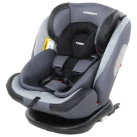 Детское автокресло FoppaPedretti ITurn DuoFix  0 месяцев - 12 лет / 36 кг / Серый