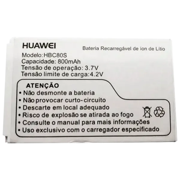 Аккумулятор для телефона Huawei U1280 AAA Class Li-Ion/ 800 мАч photo 1
