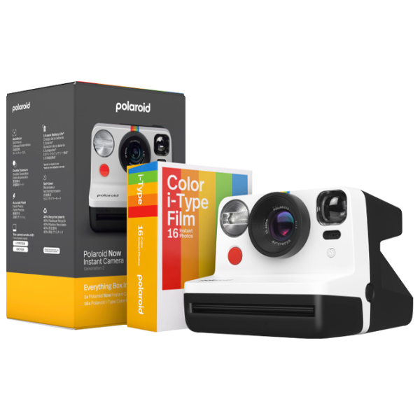 Cameră Foto Instant Polaroid Now Gen 2 EB Black photo 1 Cameră Foto Instant Polaroid Now Gen 2 EB Black photo 1