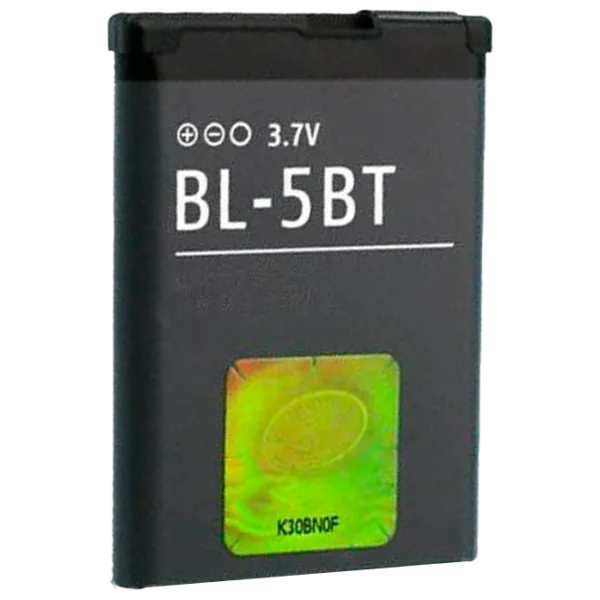 Аккумулятор для телефона Nokia BL-5BT AAA Class Li-Ion/ 870 мАч photo 1