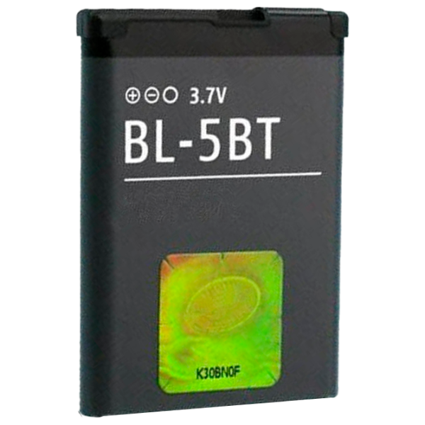Аккумулятор для телефона Nokia BL-5BT AAA Class Li-Ion/ 870 мАч photo 1