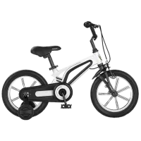Велосипед Glamvers Miracle 16" 16" Магниевый сплав/ Белый Черный