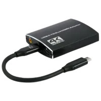 Adapter Cablexpert A-CM-HDMIF2-01 USB Type-C/ Black