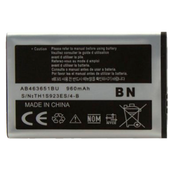 Аккумулятор для телефона Samsung S3650/ S5610 A Class Li-Ion/ 960 мАч photo 1