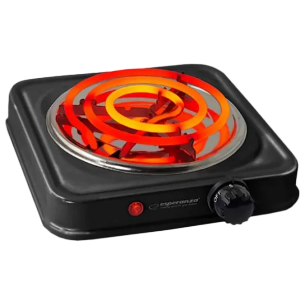 Plită de masă Esperanza EKH012K Electrică/ Black photo 1