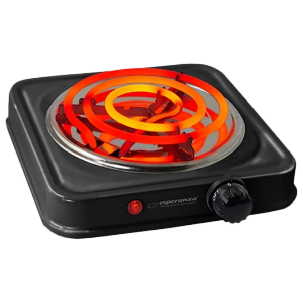 Plită de masă Esperanza EKH012K Electrică/ Black photo 1