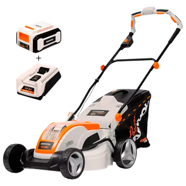 Газонокосилка аккумуляторный Daewoo DLM 4340Li Ручной photo 1
