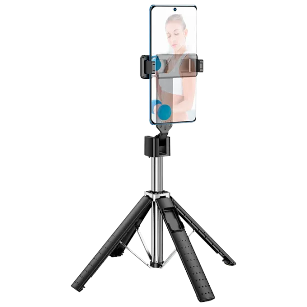 Трипод Hoco K18 Фото, видео/ Черный photo 1 Трипод Hoco K18 Фото, видео/ Черный photo 1