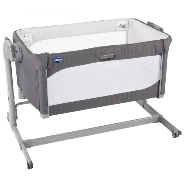 Детская кровать Chicco Next 2 Me Magic (07174002) 0 месяцев - 4 года/ Серый photo 1 Детская кровать Chicco Next 2 Me Magic (07174002) 0 месяцев - 4 года/ Серый photo 1