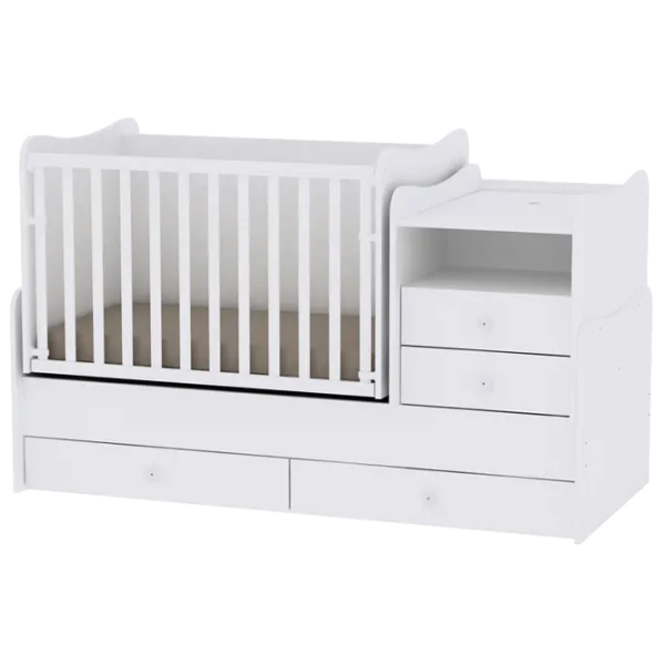 Детская кровать Lorelli BED COMBO (10150560024) 0 месяцев -/ Белый photo 1 Детская кровать Lorelli BED COMBO (10150560024) 0 месяцев -/ Белый photo 1