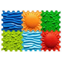 Игровой коврик Ortoto Intensive Barefoot Path (07196006) 2+/ Ортопедический/ Разноцветный