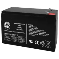 Аккумуляторная батарея для ИБП Ultra Power HR12-34W 12 В 8 Ач Черный