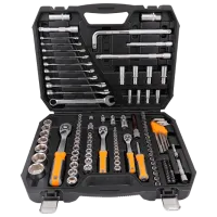 Set chei tubulare cu clichet Hoteche 203126 Cantitatea în set: 126 buc.