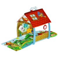 Covoraş pentru joc Lionelo Agnes Plus (03340001) 0+/ Transformer/ Multicolor