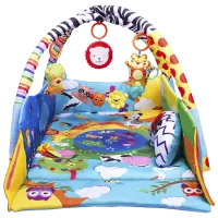 Игровой коврик Lionelo Anika Plus (02308002) 0+/ Трансформер/ Желтый