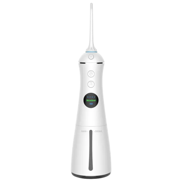 Irigator bucal Nicefeel FC1596 Cu apă sub presiune/ White photo 1 Irigator bucal Nicefeel FC1596 Cu apă sub presiune/ White photo 1