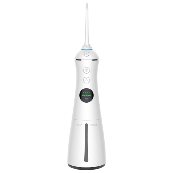 Irigator bucal Nicefeel FC1596 Cu apă sub presiune/ White photo 1 Irigator bucal Nicefeel FC1596 Cu apă sub presiune/ White photo 1