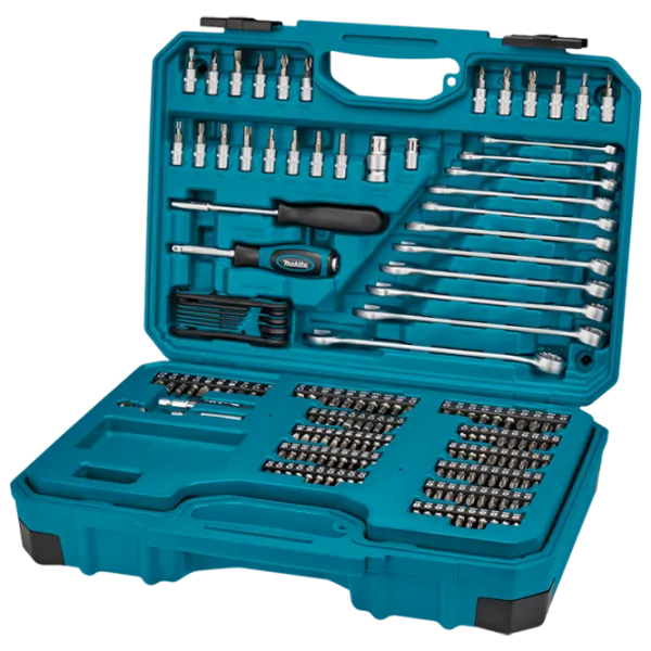 Набор ключей с трещоткой Makita E-10883 Количество в наборе: 221 шт. photo 1