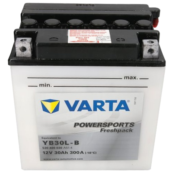 Вспомогательный аккумулятор Varta YB30L-B 300A photo 1 Вспомогательный аккумулятор Varta YB30L-B 300A photo 1