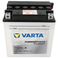 Вспомогательный аккумулятор Varta YB30L-B 300A