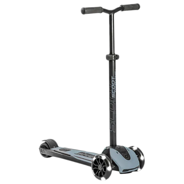 Trotinetă pentru copii cu trei roți Scoot and Ride Highway Kick 5 Led (96434) 80 kg/ Blue photo 1