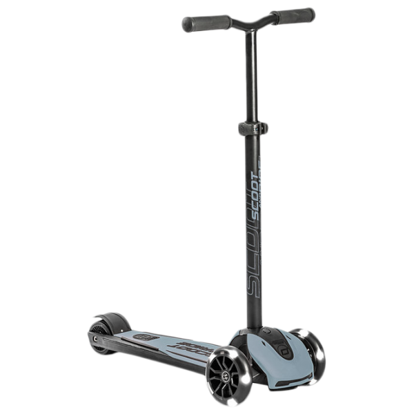 Trotinetă pentru copii cu trei roți Scoot and Ride Highway Kick 5 Led (96434) 80 kg/ Blue photo 1