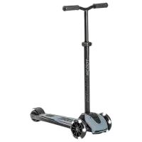 Детский трёхколёсный самокат Scoot and Ride Highway Kick 5 Led (96434) 80 кг/ Синий