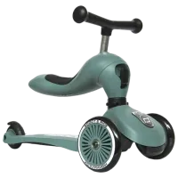 Trotinetă pentru copii cu trei roți Scoot and Ride Highway Kick 1 (96069) 50 kg/ Green