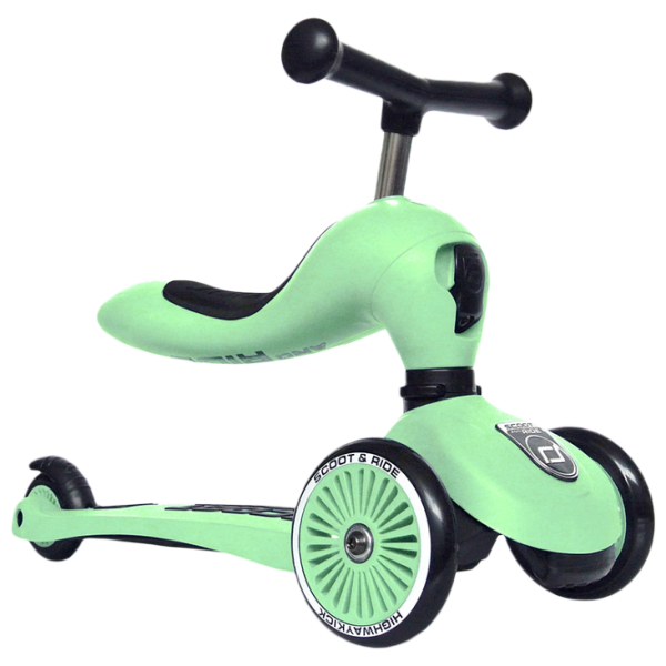 Детский трёхколёсный самокат Scoot and Ride Highway Kick 1 (96355) 50 кг/ Зелёный photo 1