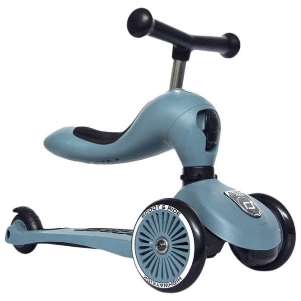 Детский трёхколёсный самокат Scoot and Ride Highway Kick 1 (96069) 50 кг/ 96271 photo 1