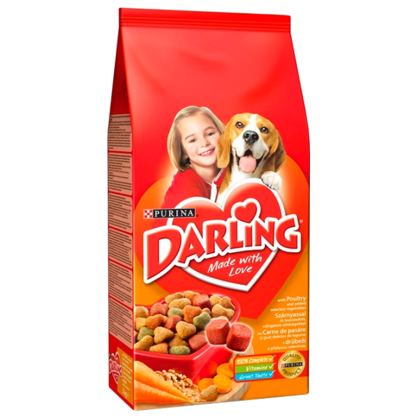 Корм для собак сухой Purina Darling 7261 10 кг / Овощи photo 1