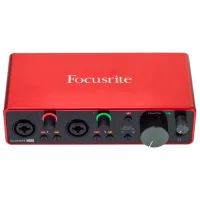 Аудио интерфейс Focusrite Scarlett 2i2 3rd Gen 192 кГц/ 20 Гц - 20 кГц/ Красный