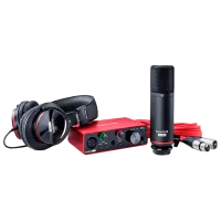 Аудио интерфейс Focusrite Scarlett Solo 3rd Gen Studio 192 кГц/ 20 Гц - 20 кГц/ Красный