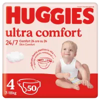 Scutece pentru copii Huggies Ultra Comfort Jumbo 4 7 - 18 kg/ 50 buc.
