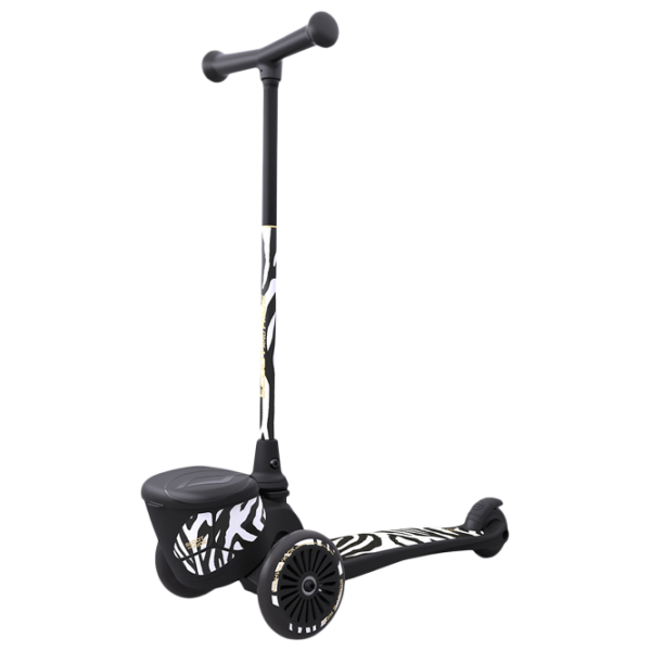 Trotinetă pentru copii cu trei roți Scoot and Ride Highway Kick 2 Lifestyle (96523) 50 kg/ Black photo 1