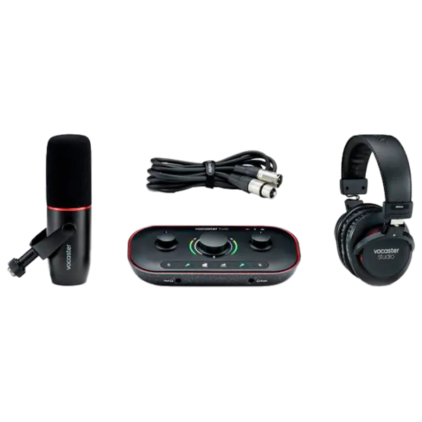 Аудио интерфейс Focusrite Vocaster Two Studio Kit 20 Гц - 20 кГц/ Черный photo 1