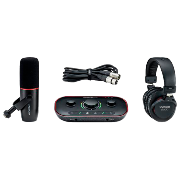 Аудио интерфейс Focusrite Vocaster Two Studio Kit 20 Гц - 20 кГц/ Черный photo 1