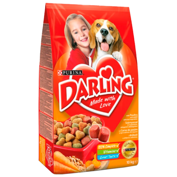 Корм для собак сухой Purina Darling 7261 10 кг / Овощи photo 1