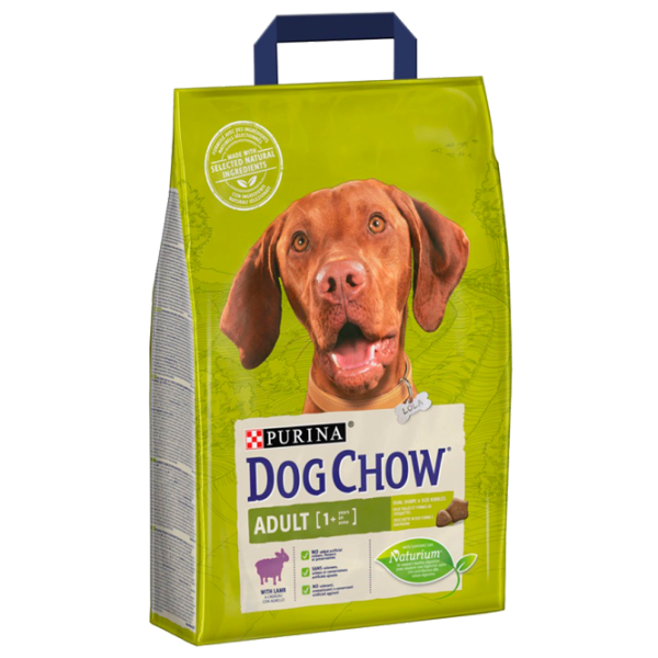 Корм для собак сухой Purina Dog Chow 7266 2.5 кг/ Ягненок photo 1