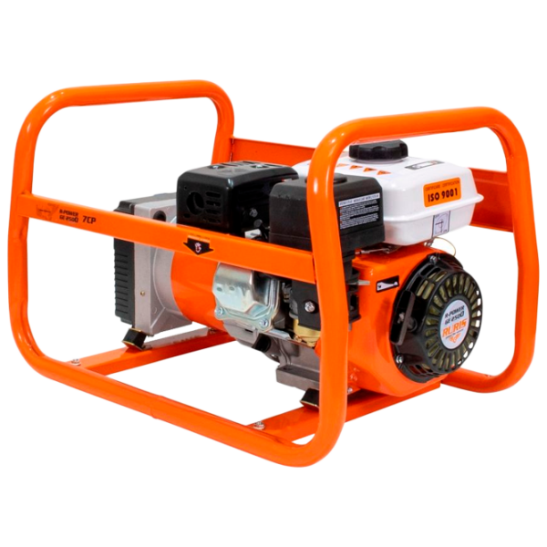 Generator de curent Ruris GE 2500 (industrial) 220 V Benzină/ 2.5 kW photo 1