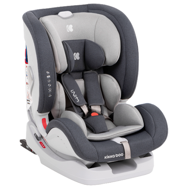 Детское автокресло Kikka Boo 4 in 1  0 месяцев - 12 лет / 36 кг / Серый photo 1 Детское автокресло Kikka Boo 4 in 1  0 месяцев - 12 лет / 36 кг / Серый photo 1