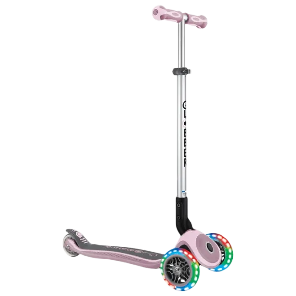 Trotinetă pentru copii cu trei roți Globber Primo Foldable Premium (7240-001) 50 kg/ Lilac photo 1 Trotinetă pentru copii cu trei roți Globber Primo Foldable Premium (7240-001) 50 kg/ Lilac photo 1