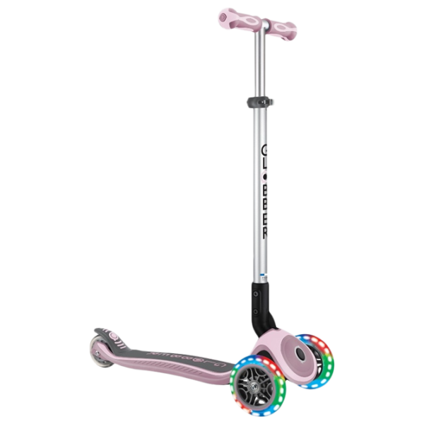 Trotinetă pentru copii cu trei roți Globber Primo Foldable Premium (7240-001) 50 kg/ Lilac photo 1 Trotinetă pentru copii cu trei roți Globber Primo Foldable Premium (7240-001) 50 kg/ Lilac photo 1