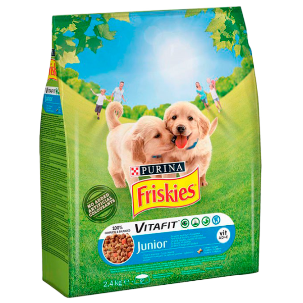 Корм для собак сухой Purina Friskies 7287 2.4 кг / Молоко photo 1 Корм для собак сухой Purina Friskies 7287 2.4 кг / Молоко photo 1