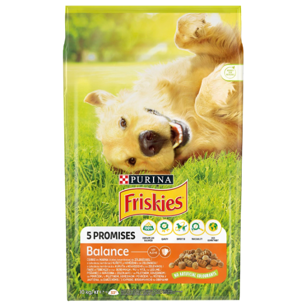 Корм для собак сухой Purina Friskies Balance 7284 10 кг / Овощи photo 1 Корм для собак сухой Purina Friskies Balance 7284 10 кг / Овощи photo 1