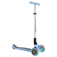 Trotinetă pentru copii cu trei roți Globber Primo Foldable Premium (7240-002) 50 kg/ Blue