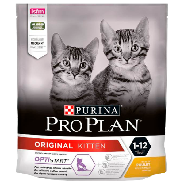 Корм для кошек сухой Purina Pro Plan Original 73263 0.4 кг/ Курица photo 1
